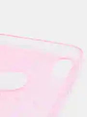 Розовый чехол для Apple iPhone Xs Max, прозрачный, силиконовый, со стразами