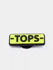 Желтый джибитсы для обуви TOPS