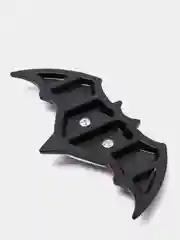 Серебряный 3d наклейка на автомобиль "Супермен"