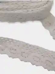 Белый кружево хлопок, 3 м, 5 м