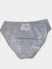 Серебряный женские гипюровые трусы