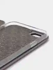 Серебряный чехол-книжка на iPhone 6/6s, 6 Plus, 7/8, SE 2020, 7/8 Plus, X, XR, XS Max, 11, 11 Pro Max