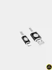 Белый кабель BOROFONE BX35 Lightning  / Провод / Шнур / ЗАРЯДКА 1М