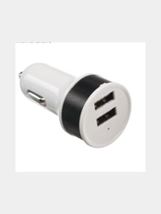 Автомобильное зарядное устройство, 2 USB, 2.1 А/1 А, разные виды