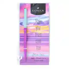 Розовый подарочная ручка Lorex Sunset Vibes, серия "Slim Chic"