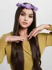 Белый венок для волос, Венок их цветов, Ободок