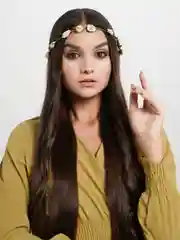 Молочный венок для волос, венок из цветов