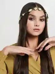 Молочный венок для волос, венок из цветов