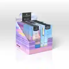 Голубой подарочная ручка Lorex Sunset Vibes, серия "Slim Chic"