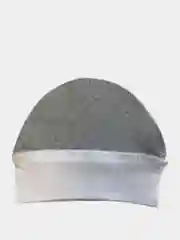 Серый меланж шапочка/шапка для новорожденных на манжете (Россия)