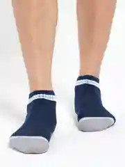 Синий носки с узором