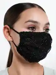 Маска со стразами