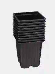 Горшки, стаканы для рассады 9*9*10 см, полистерол, набор 10 штук