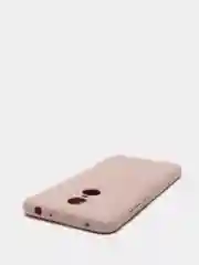 Бежевый защитный силиконовый чехол Silicone Cover XIAOMI REDMI NOTE 5 PLUS