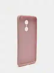 Бежевый защитный силиконовый чехол Silicone Cover XIAOMI REDMI NOTE 5 PLUS