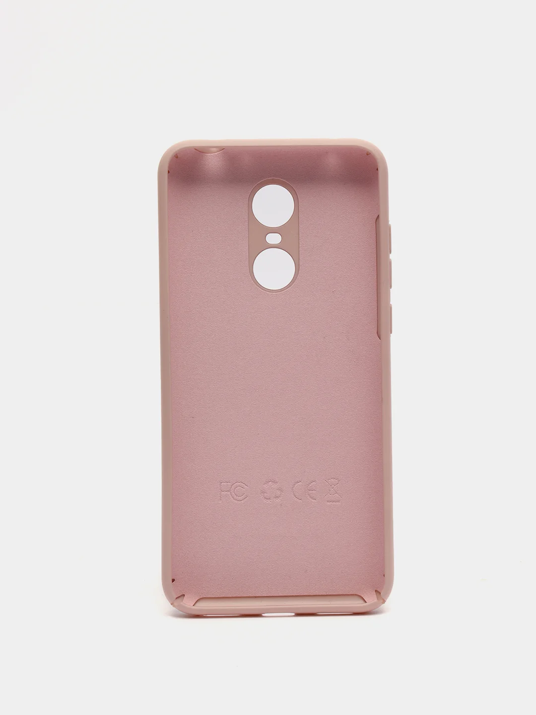 Бежевый защитный силиконовый чехол Silicone Cover XIAOMI REDMI NOTE 5 PLUS