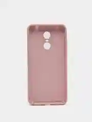 Бежевый защитный силиконовый чехол Silicone Cover XIAOMI REDMI NOTE 5 PLUS