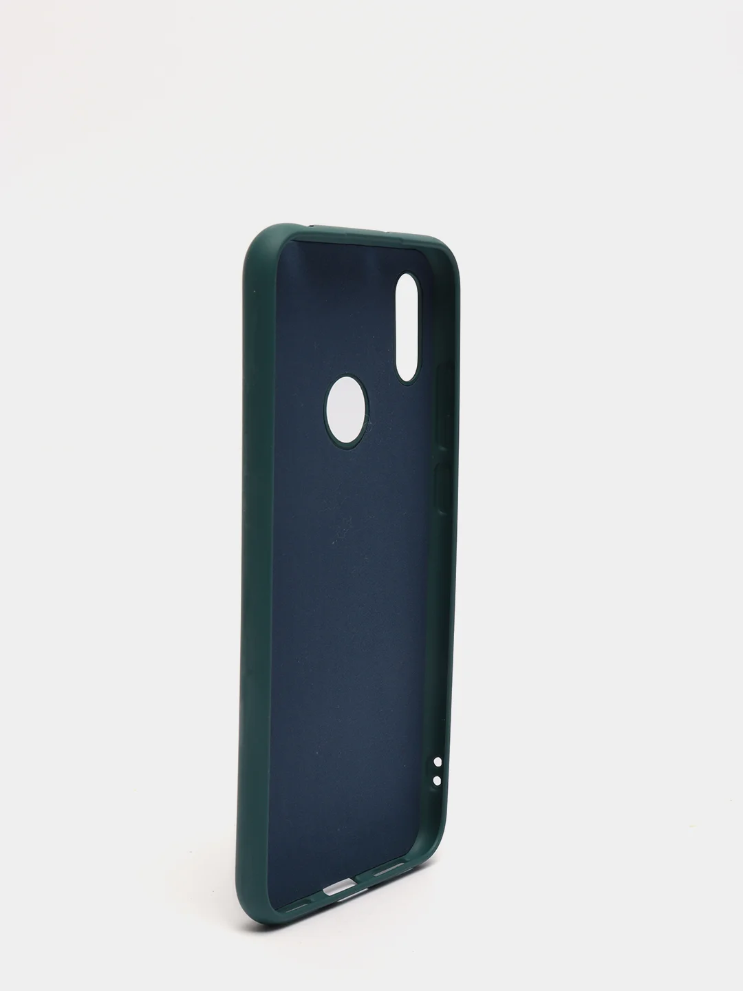 Тёмно-бирюзовый защитный силиконовый чехол Silicone Cover Y6 PRIME 2019