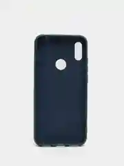 Тёмно-бирюзовый защитный силиконовый чехол Silicone Cover Y6 PRIME 2019