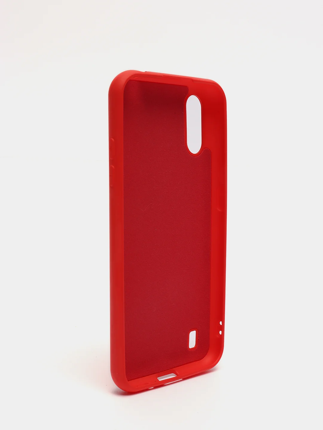Алый защитный силиконовый чехол Silicone Cover SAMSUNG M01