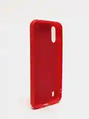 Алый защитный силиконовый чехол Silicone Cover SAMSUNG M01