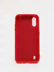 Алый защитный силиконовый чехол Silicone Cover SAMSUNG M01