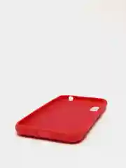 Алый защитный силиконовый чехол Silicone Cover SAMSUNG M01