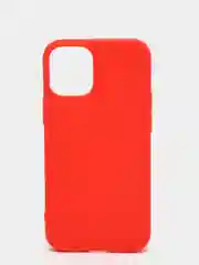 Красный силиконовый чехол на iPhone 12 Mini