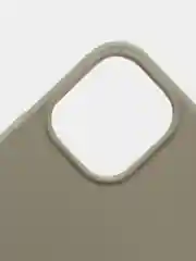 Серый меланж силиконовый чехол на iPhone 12 Mini