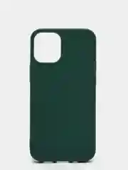 Зеленый силиконовый чехол на iPhone 12 Mini