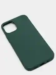 Зеленый силиконовый чехол на iPhone 12 Mini