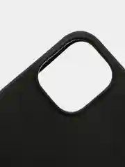 Черный силиконовый чехол на iPhone 12 Mini