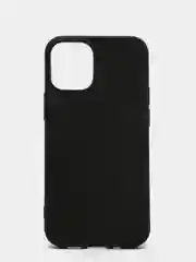 Черный силиконовый чехол на iPhone 12 Mini