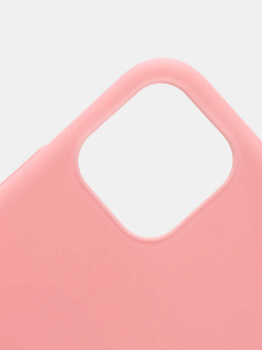 Розовый силиконовый чехол на iPhone 11 Pro Max