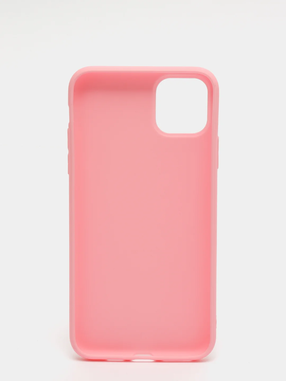 Розовый силиконовый чехол на iPhone 11 Pro Max