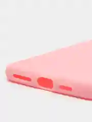 Розовый силиконовый чехол на iPhone 11 Pro Max