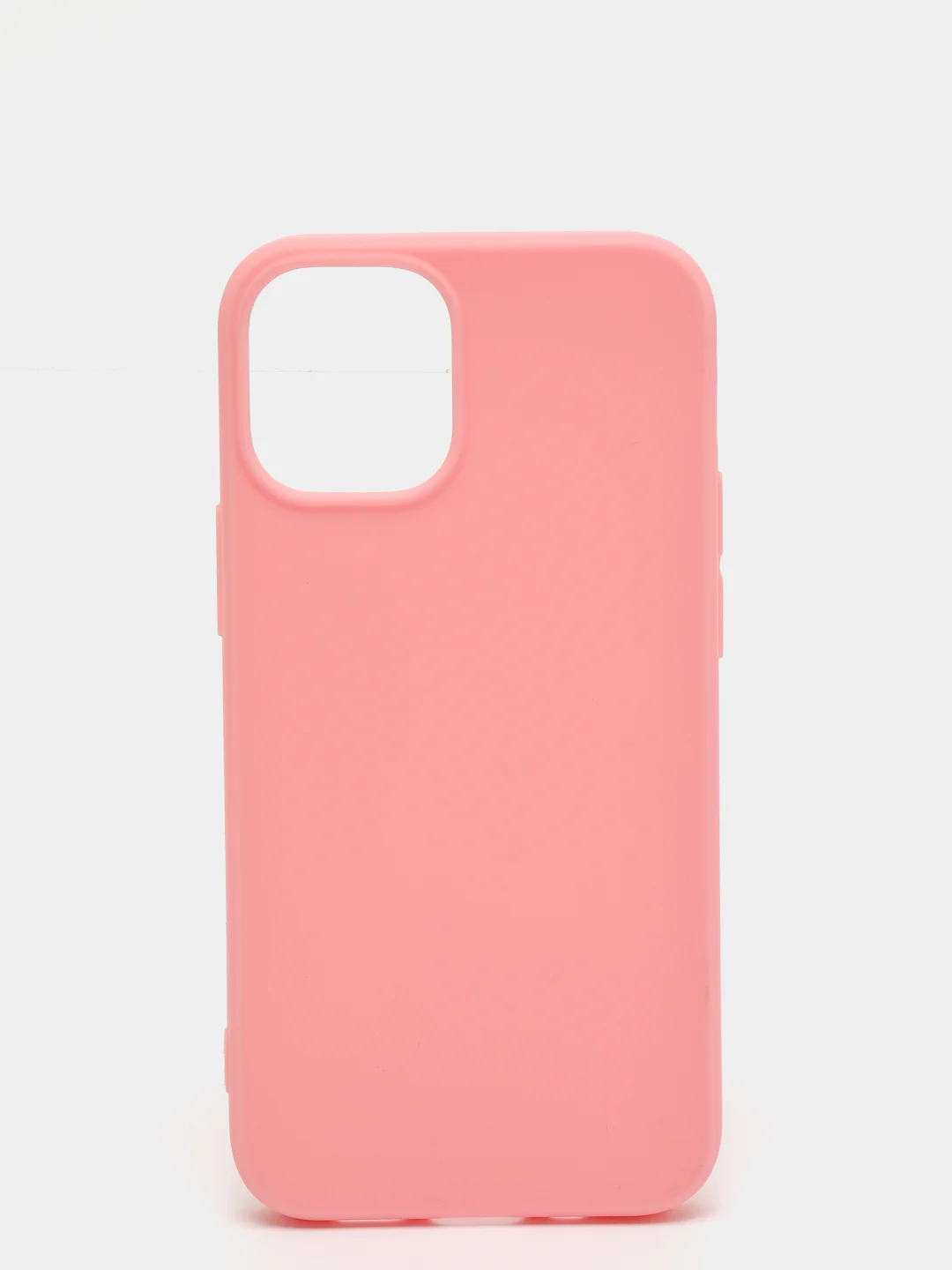 Розовый силиконовый чехол на iPhone 12 Mini