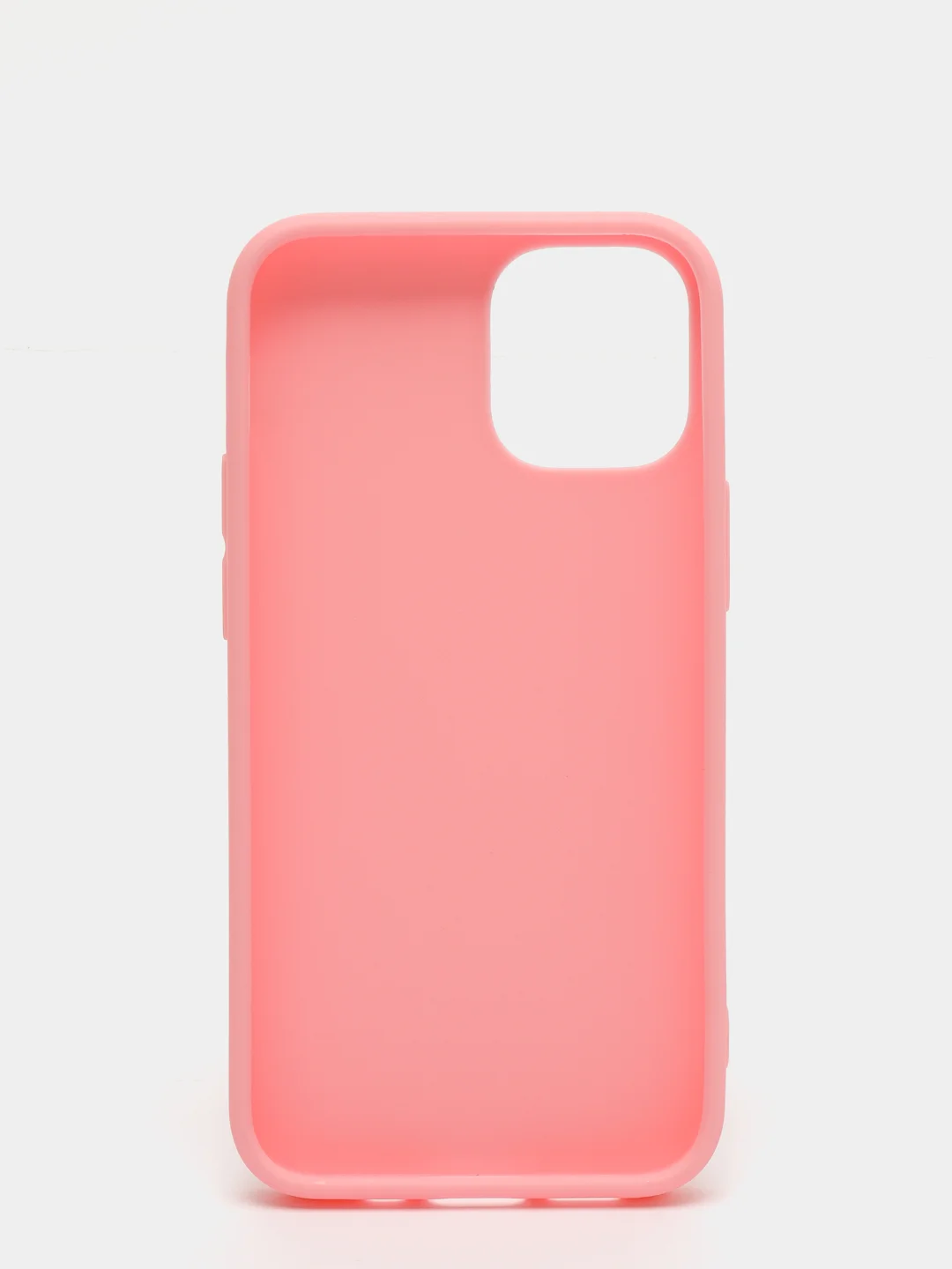 Розовый силиконовый чехол на iPhone 12 Mini