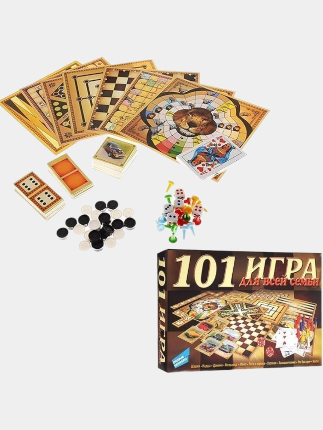 101 игра, настольная игра ,игра для компании, веселая,развивающая, развлекательная  игра купить по цене 899 ₽ в интернет-магазине Магнит Маркет