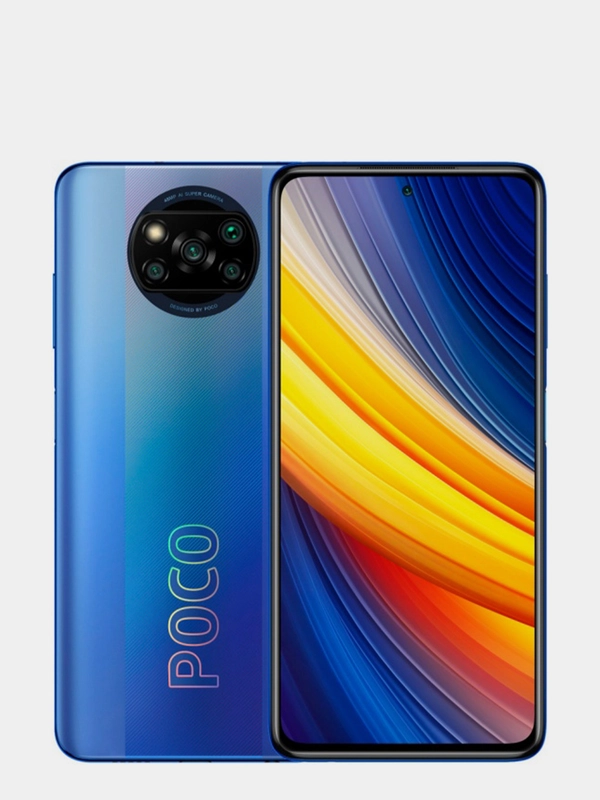 Смартфон Xiaomi POCO X3 Pro, 6/128Gb, синий купить по цене 23451 ₽ в ...
