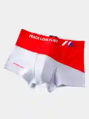 Красный мужские хлопковые трусы боксеры