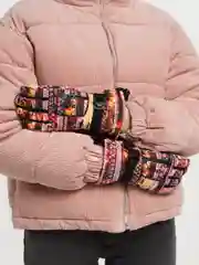 Красный горнолыжные перчатки, унисекс, перчатки спортивные, перчатки зимние