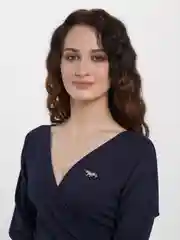 Серебряный брошь на булавке