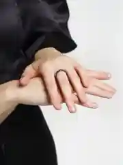 Кольцо из стали (унисекс,) цвет радужный