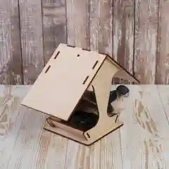Kopмушка для птиц, 10,5 х 10,5 х 15 см