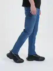 Синий мужские джинсы Bedew