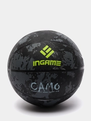 Мяч баскетбольный Ingame Camo №7, серый
