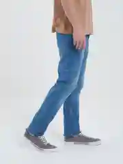 Голубой джинсы мужские, BEDEW