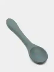 Серый ложка детская для кормления, из пищевого силикона