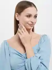 Золотой кольцо фаланговое в виде змеи